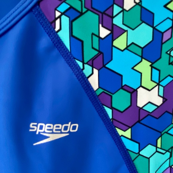 Speedo Girls Rash Guard NWT - Picture 2 of 9